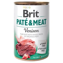 Влажный корм для собак Brit Pate and Meat Dog с олениной 400 г (595602557486): Тип Влажный корм