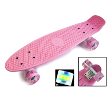 Penny Board Pastel Series Ніжно-рожевий колір Кола, що світяться: Тип пенні борд