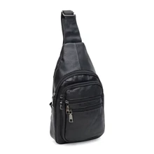 Чоловіча сумка-слінг Keizer чорна (K1086bl-black): Стать Чоловік