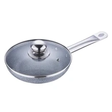 Сковорода зі скляною кришкою Bergner BG 1 368-GY (20см, сірий): undefined undefined