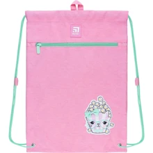 Сумка для взуття з кишенею Kite Education Cat Corn K22-601M-17: Стать Для девочек