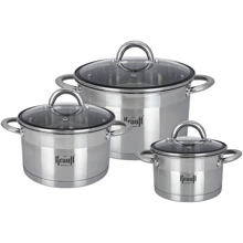 Krauff Grand Chef 6 пр. (26-238-064): Матеріал корпусу Нержавеющая сталь