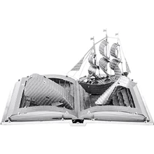 Металлический 3D конструктор Fascinations Скульптура книги Моби Дик, MMS116: Производитель Fascinations