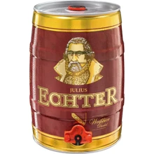 Пиво Julius Echter Weissbier dunkel темное нефильтрованное 5.1% 5 л (PLS_4047900010407): Объем, л 5