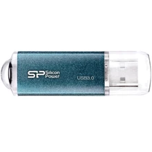 USB-флешка Silicon Power 128GB Marvel M01 USB 3.0 Blue (SP128GBUF3M01V1B): Стандарт USB USB 3.0