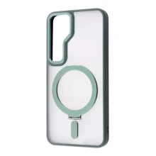 Чехол для телефонов WAVE Attraction Case with MagSafe Green for Samsung S921 Galaxy S24: Совместимость Samsung S921 Galaxy S24