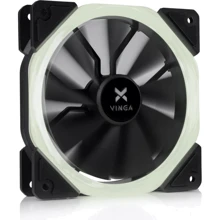 Кулер Vinga LED fan-01 white: Уровень шума, dB 22