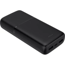 Внешний аккумулятор Sigma Mobile Power Bank 20000mAh X-Power Black (SI20A1): Количество USB 2