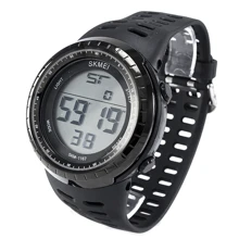 Наручний годинник Skmei 1167 Black: Стиль спортивний