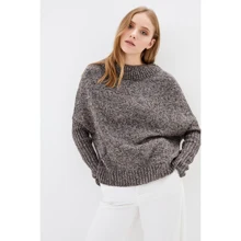 Джемпер Sewel JW576 One Size пудровый: Сезон Зима