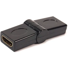 Кабель і перехідник PowerPlant HDMI AF - AF, 360 градусів (KD00AS1299): Тип перехідник
