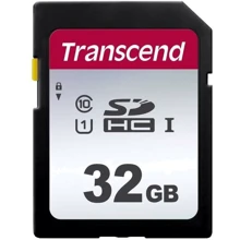 Карта пам'яті Transcend 32GB SDHC Class 10 UHS-I U1 (TS32GSDC300S): Тип карти SDHC