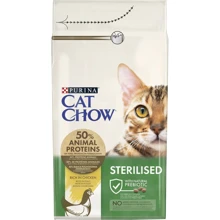 Сухий корм Cat Chow Sterilized для дорослих стерилізованих кішок з куркою 1.5кг (12251683): Тип Сухой корм