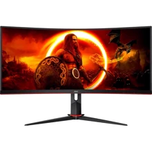 Монитор AOC CU34G2XP/BK: Покрытие экрана матовое