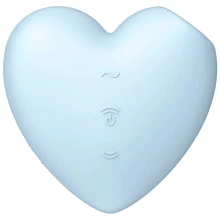 Клиторальный стимулятор Satisfyer Cutie Heart с вибрацией blue: Для кого Для женщин