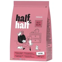 Сухой корм Half & Half для котят с говядиной 300 г (4820261920925): Тип Сухой корм