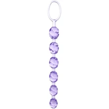 Анальные бусы California Exotic Novelties Swirl Pleasure Beads (фиолетовый): Для кого Унисекс