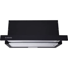 Вытяжка Minola HTL 5714 BL 1100 LED: Тип воздухоочистителя Рециркуляция, Отвод