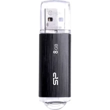 USB-флешка Silicon Power 8GB Ultima U02 USB 2.0 Black (SP008GBUF2U02V1K): Стандарт USB USB 2.0