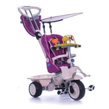 Велосипед Smart Trike Recliner Stroller 4 в 1 з ігровою панеллю (фіолетовий): Тип 3х колісний велосипед