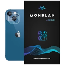 Защитное стекло для iPhone Monblan Tempered Glass for Camera iPhone 13 / 13 Mini: Тип защиты экрана на камеру