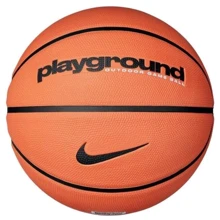 Мяч для игры Nike EVERYDAY PLAYGROUND 8P DEFLATED AMBER/BLACK/BLACK баскетбольный size 5: Вид Баскетбольные