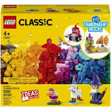 LEGO Classic Прозрачные кубики для творчества (11013): Серия Classic
