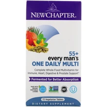 New Chapter, 55+ Every Man's One Daily Multi, 72 Vegetarian Tablets (NCR-90128): Тип мультивітаміни
