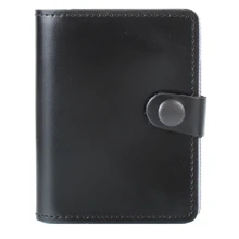 Чоловіча візитниця DNK Leather DNK Leather чорна (DNK-Cards-Kcol-J): Стать Чоловік