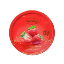 Льодяники Kalfany Strawberry Candies полуниця 150г: Вага, г 150