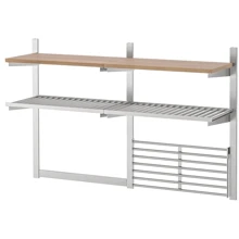 Рейка з полицями сіткою магнітний тримач ІКЕА Kungsfors (392.848.80): Виробник Ikea