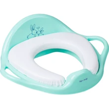 Накладка на унітаз м'яка Tega Rabbits KR-020 turquoise: Колір бірюзовий