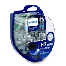 Лампа галогенная Philips H7 RacingVision GT200 +200% 55W 12V 12972RGTS2 (2 шт): Производитель Philips