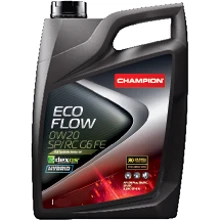 Моторне масло Champion ECO FLOW 0W20 SP/RC G6 FE 4L(х4): Тип Синтетическое