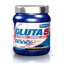 Аминокислота для спорта Quamtrax Gluta 5 400 g /25 servings/ Strawberry Banana: Вкус Банан, Клубника