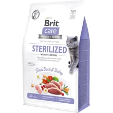 Сухой корм Brit Care Cat GF Sterilized Weight Control для стерилизованных кошек 2 кг (8595602540792): Тип Сухой корм
