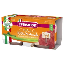 Пюре Plasmon Cavallo 100% Naturale, 160 г (WT4402): Вид м'яса конина