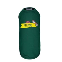 Борцовка Pet Fashion Sun Please S2 Темно-зелена (4823082424696): Тип Майки