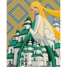 Картина по номерам Идейка Берегиня Свято-Троицкого Собора ©mosyakart 40x50см (KHO2604): Производитель Идейка