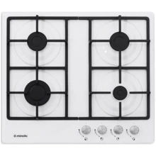 Варильна поверхня газова Minola MGM 61421 WH: Розміри для вбудовування (ШxГ) 56x50 см