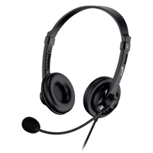 Навушники Genius HS-230U USB Black (31710021400): Тип конструкції накладные