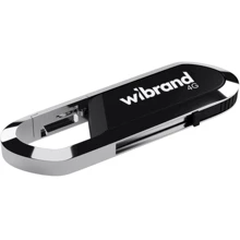 USB-флешка Wibrand 4GB Aligator USB 2.0 Black (WI2.0/AL4U7B): Стандарт USB USB 2.0