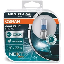 Галогенная автолампа Osram HB3 Next Gen Cool Blue Intense 12V 60W P20d (9005CBN-HCB): Производитель Osram