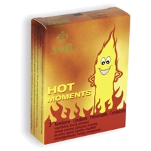 Презервативы с возбуждающим эффектом Amor Hot Moments , 3 шт: Тип Классические