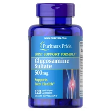 Puritan's Pride Glucosamine Sulfate 500 mg Глюкозамин сульфат 120 капсул: Тип Глюкозамин