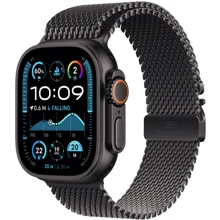 Apple Watch Ultra 2 2024 GPS + Cellular 49mm Black Titanium Case with Black Titanium Milanese Loop - Medium (MX5U3): Розмір корпусу 49mm