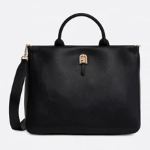 Женская сумка тоут Furla Palazzo L Tote черная (WB00361AX0732O6000): Пол Женский