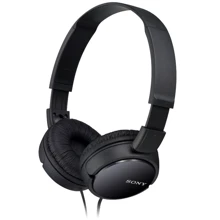 Наушники Sony MDRZX110 Black: Тип конструкции накладные