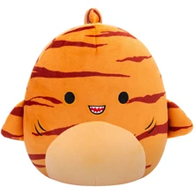 Мягкая игрушка Squishmallows Тигровая акула Джаггер 19 см (SQCR06597): Тип дикие животные