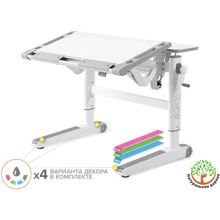 Детский стол Mealux Ergowood M Multicolor W (арт. BD-800 W/MC): Тип Парта